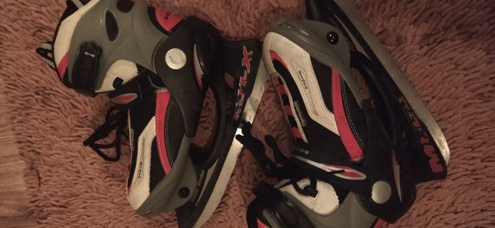 Łyzwy dziecięce regulowane r34-36