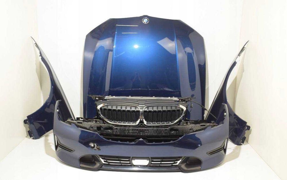 Передок BMW G20 G21 330i A300 бампер капот крило установочна панель підсилючав кронштейн радіаток касета крила жалюзі ноздрі