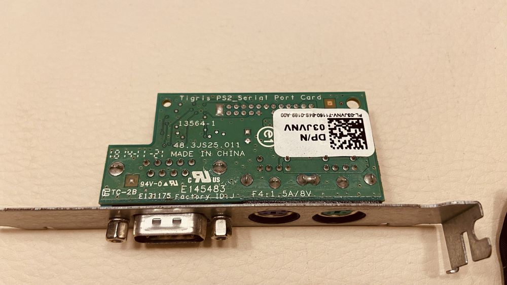 Tigris PS2 Serial Port Card