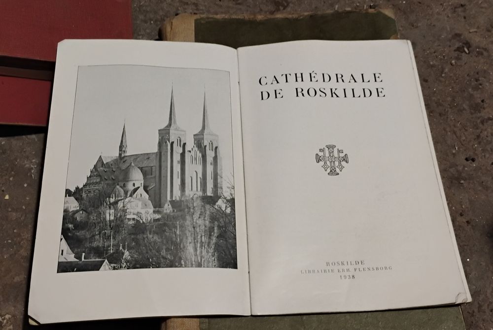 Album 1938 „Cathédrale de Roskilde” – przedwojenny, oryginał