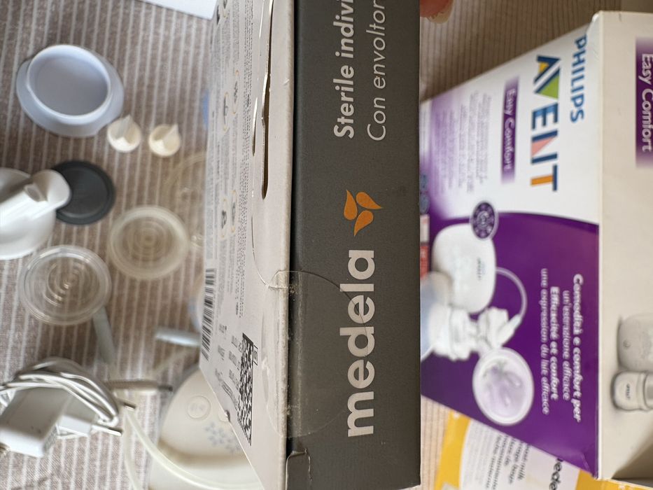 Bomba Leite Elétrica Philips Avent Easy Comfort – Completa + sacos