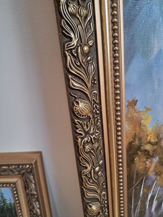 OBRAZY  w jednakowych  ramach  50x40, 80x60 ,110/70 cm