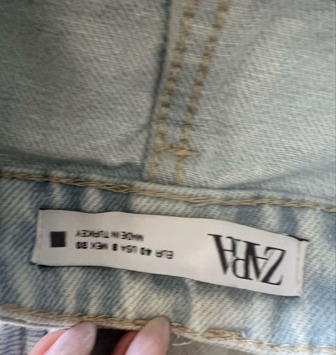 Zara krótkie spodenki dżinsowe szorty r. 40