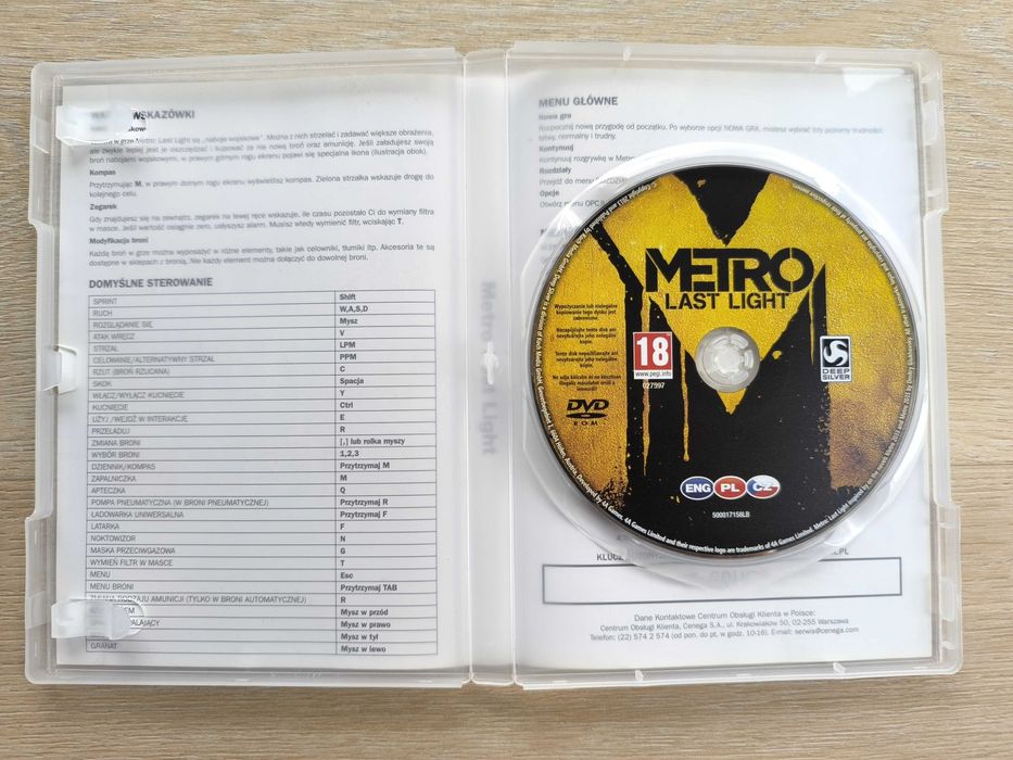 Metro Last Light [PC] (POLSKA WERSJA) Polskie Wydanie - BOX