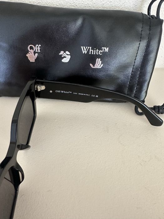 Okulary dloneczne Off White  + etui