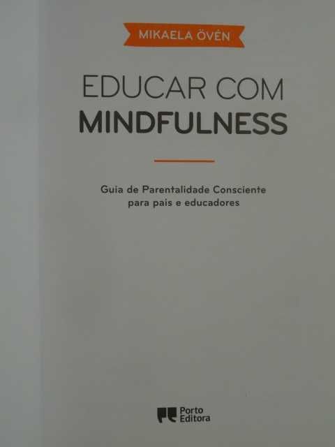 Educar com Mindfulness de Mikaela Övén - 1ª Edição