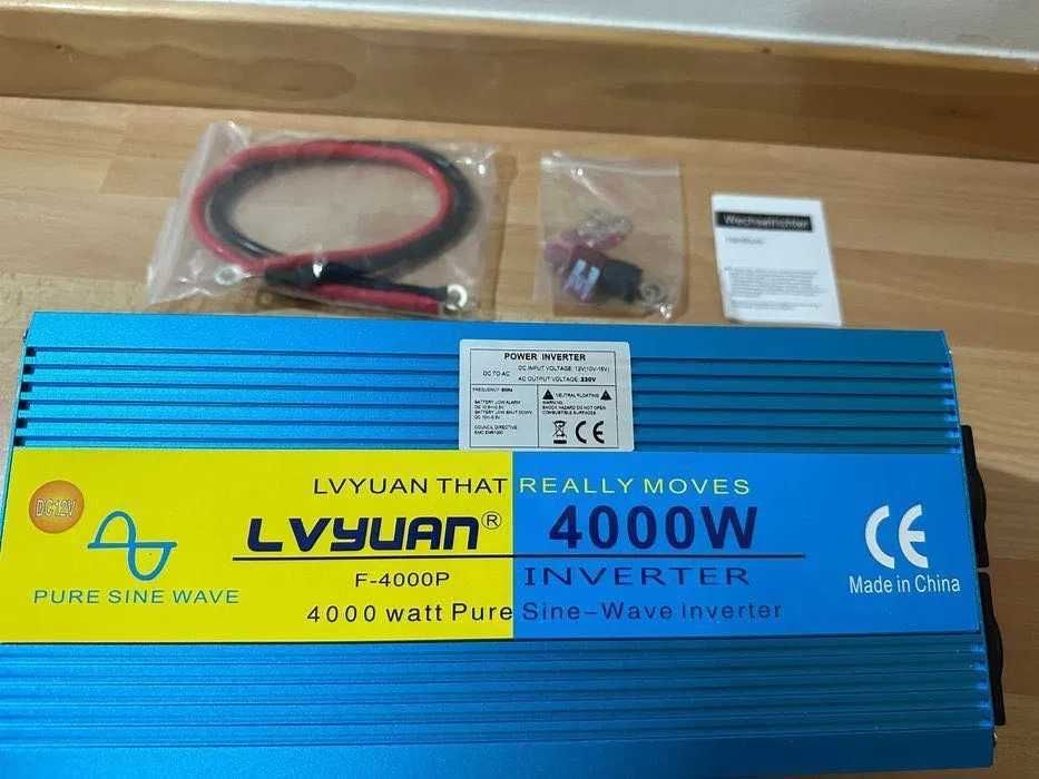 (NOVO) Inversor 12V - 220V 2000/4000W ONDA PURA