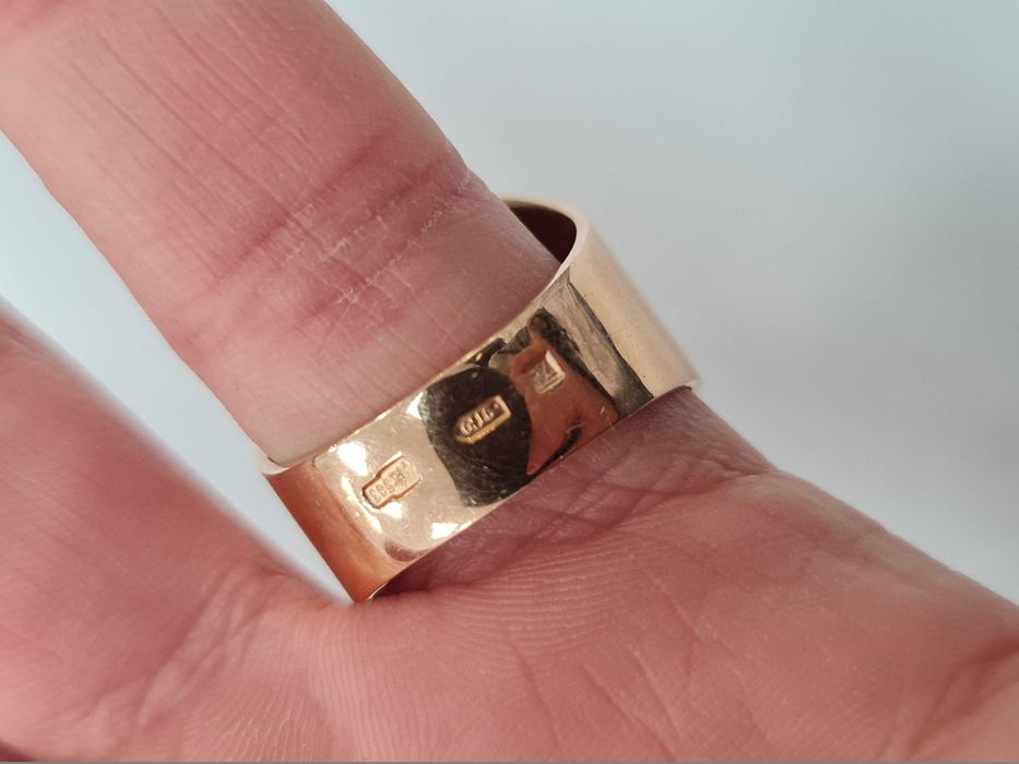 Rosja 1958/ Złoty sygnet/ Radzieckie 583/ 12.86 gram/ R23