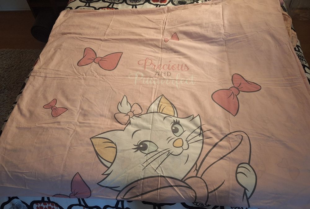 Conjuntos capa edredon almofada cama criança menina