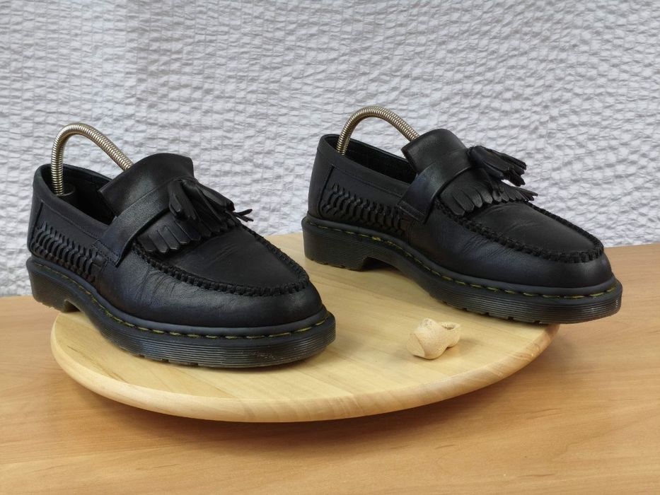 Buty Loafersy r. 43 Dr. Martens Adrian Woven Tassel Loafers  męskie skórzane uniseks