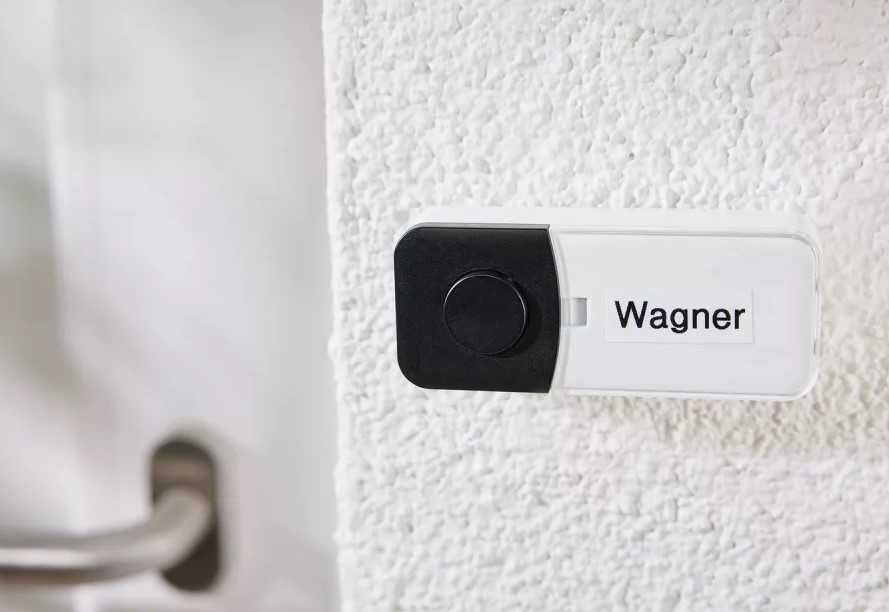 Campainha sem fios auto-alimentada, à prova d'água, Alcance até 300M