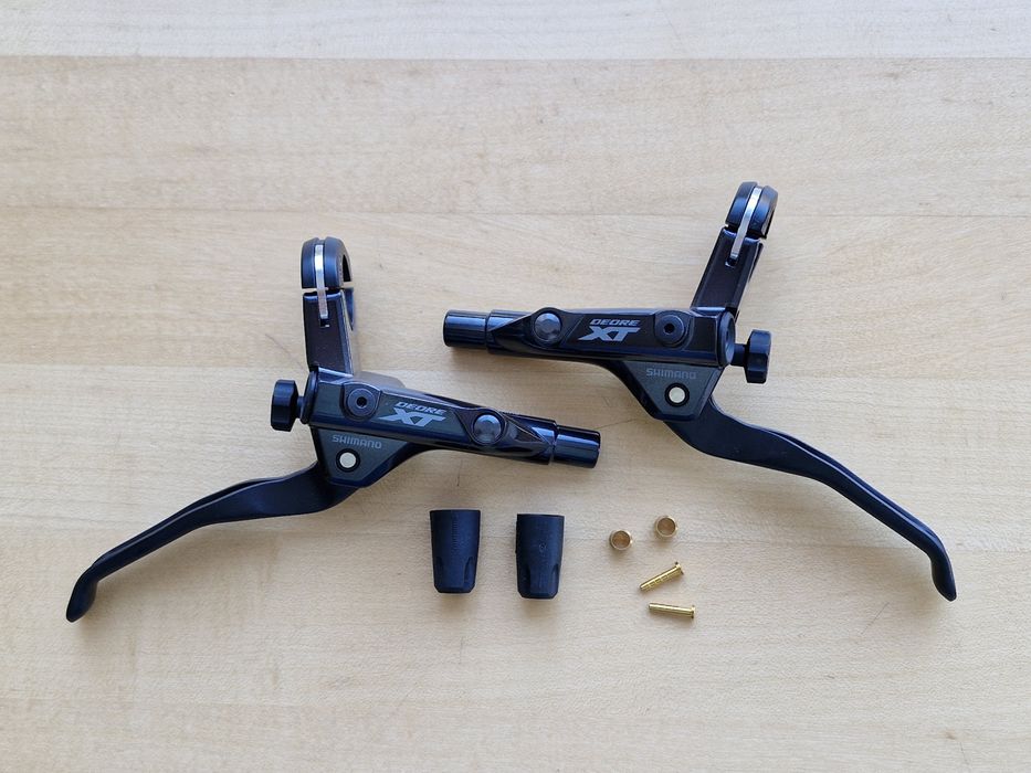 Manetes de Travão Shimano XT novas a estrear