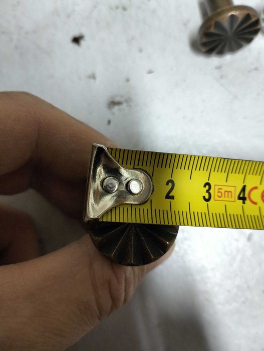 Gałka/uchwyt meblowy, PRL