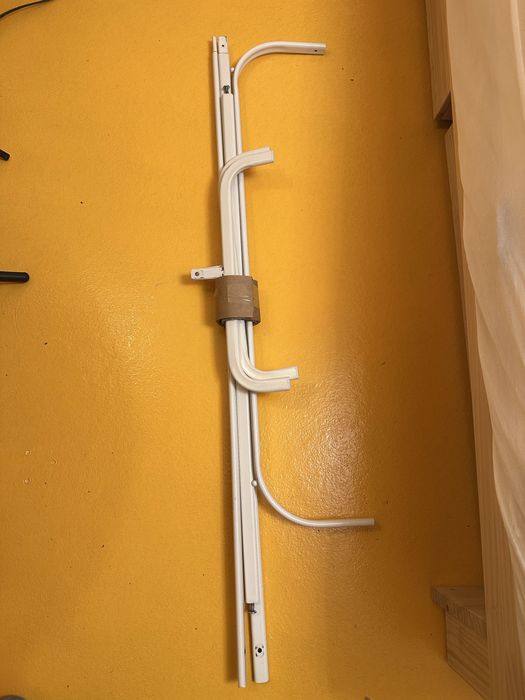 MULIG Suporte p/cabides, branco