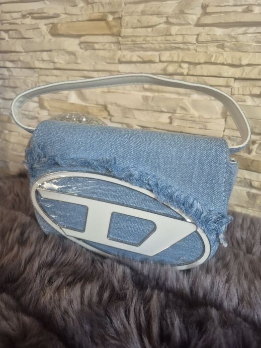 Torebka Disel skóra i dżins