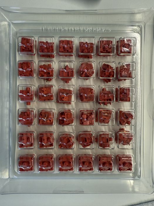 Свитчи переключатели малина Nuphy Raspberry