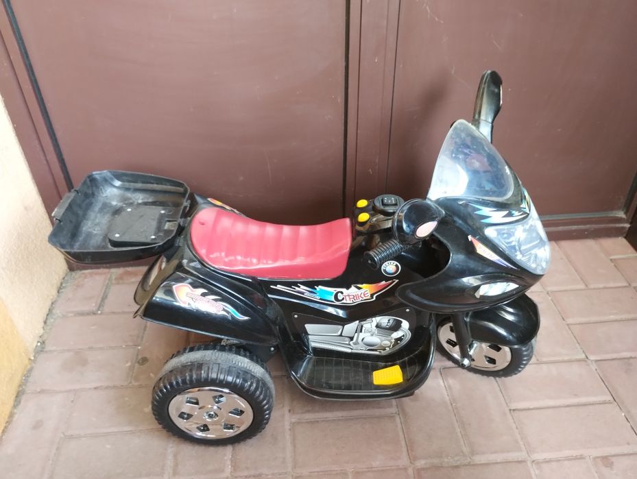 Motocykl akumulatorowy dla dzieci trzykołowy
