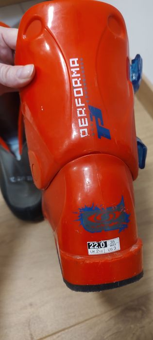 Buty narciarskie, dziecięce, 22, 35, salomon