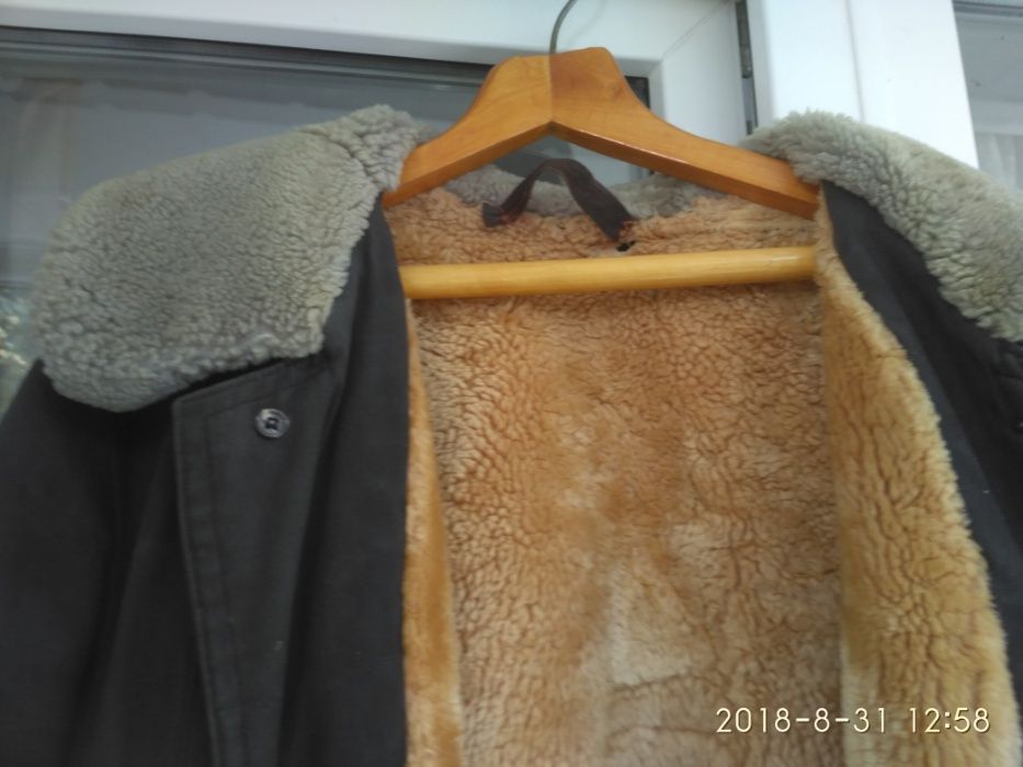 Куртка на натуральной цигейке