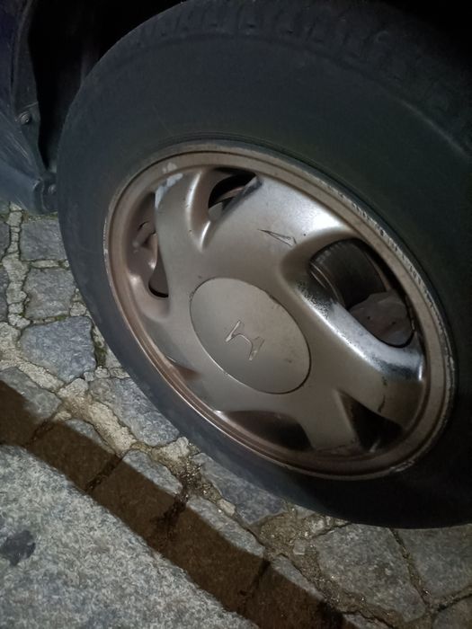 Honda Civic CRX Si - Jantes Liga Leve Originais - 14" raras + 4 Pneus