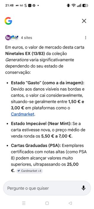 Carta de Pokémon