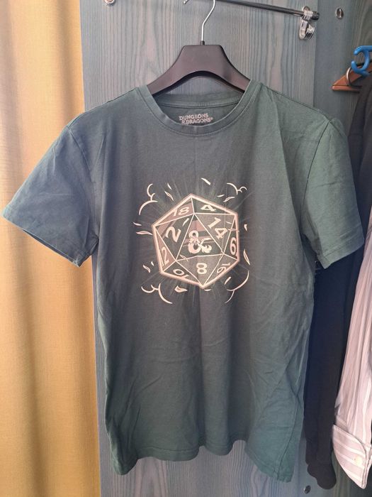 Koszulka Dungeons and Dragons D&D zielona
