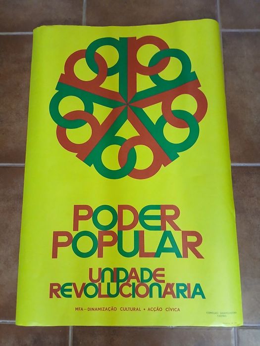 Cartaz  Politico MFA  1975 Vespeira