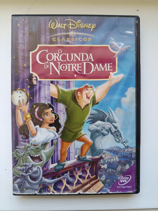DVD Disney o corcunda de nôtre Dame