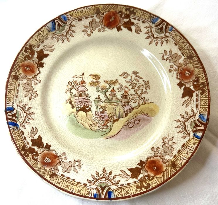 Prato Sacavém motivo Pagode, Ø23cm