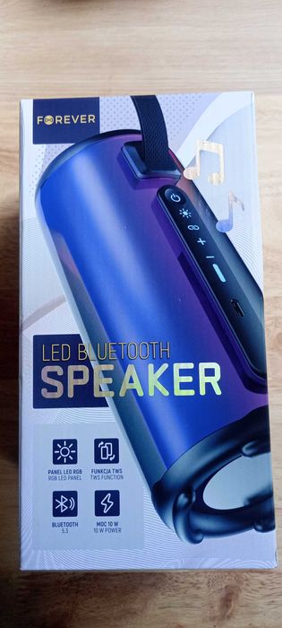 Głośnik Bluetooth LED