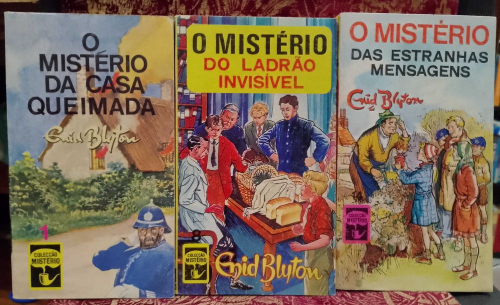 Coleção Mistério Enid Blyton nºs 1, 8 e 14