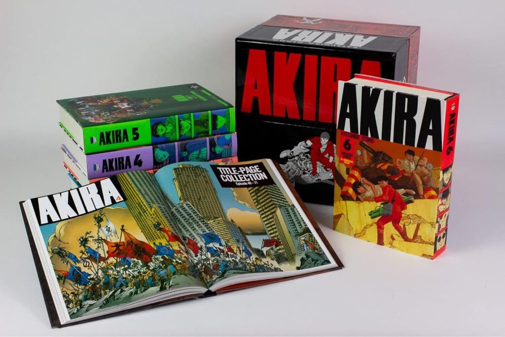 Манга Akira 35th Anniversary Box Set Manga (можно покупать поштучно)