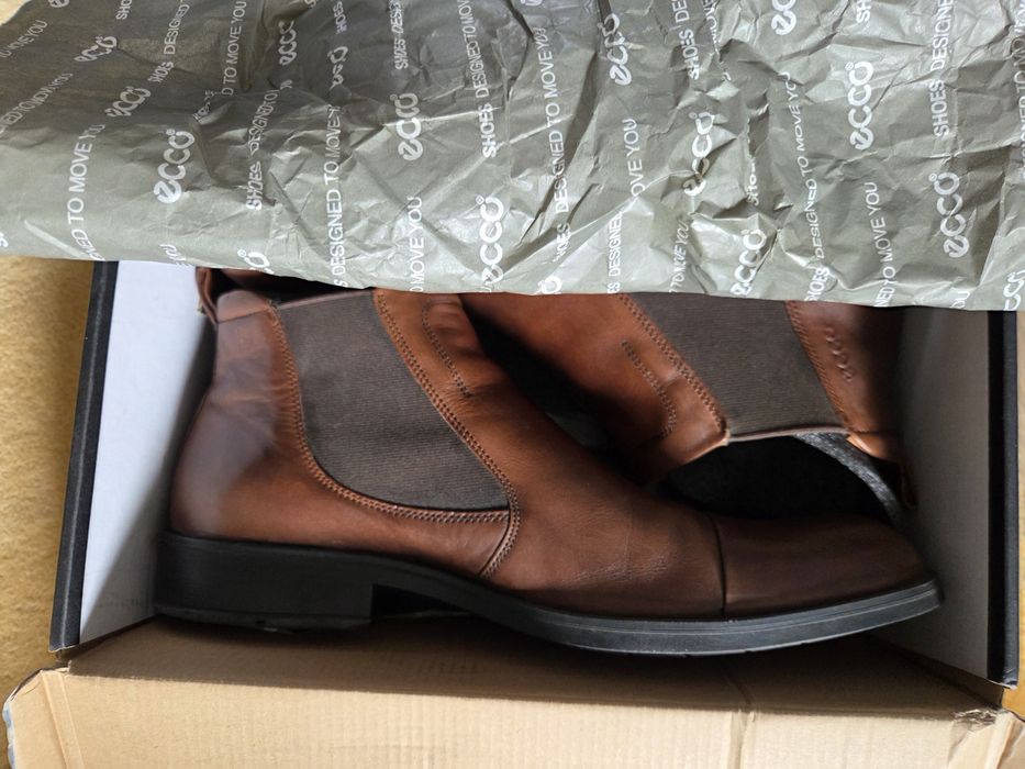 Ecco birmingham 47 sztyblety skóra jak nowe