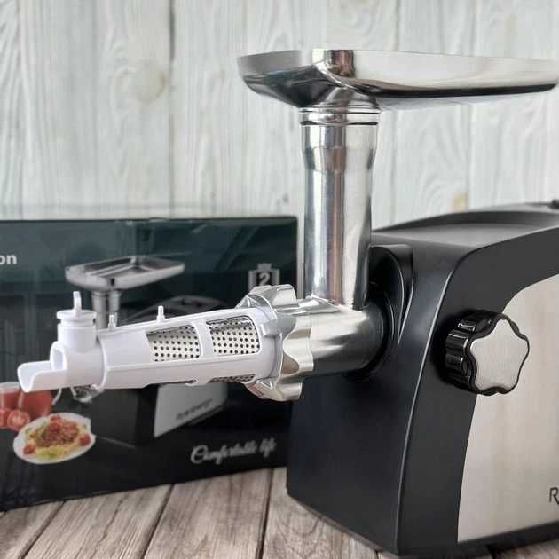 Мясорубка Rainberg  GERMANY + соковыжималка 3 насадки + реверс 3800W