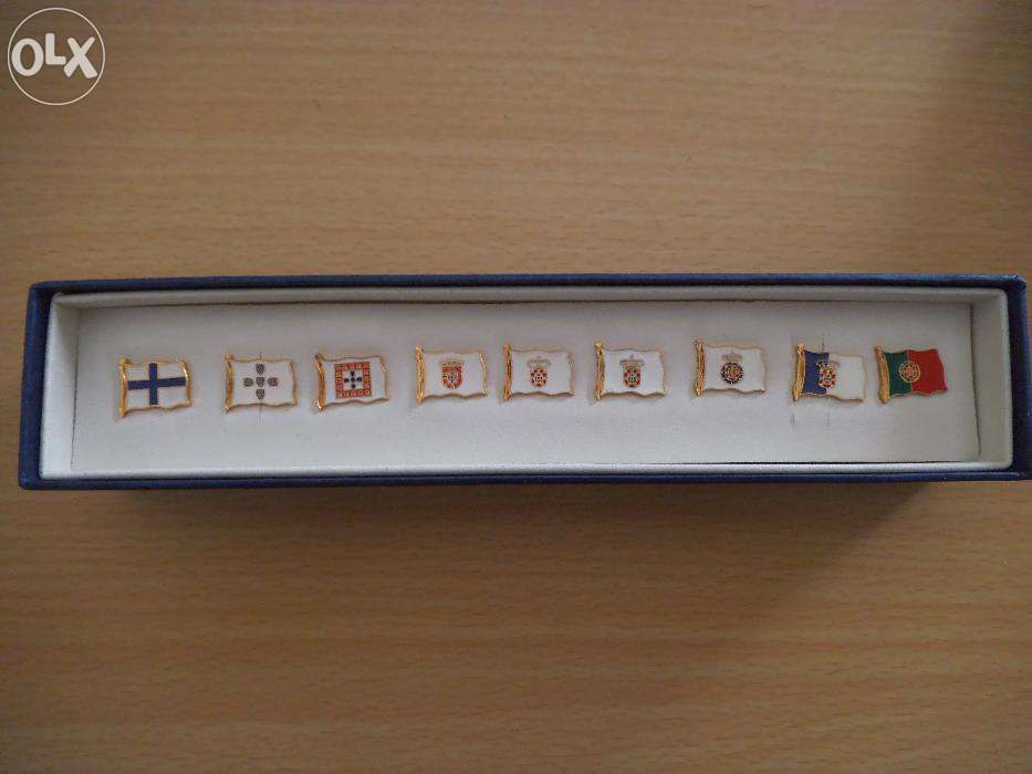 Coleção de Pin´s das Bandeiras de Portugal