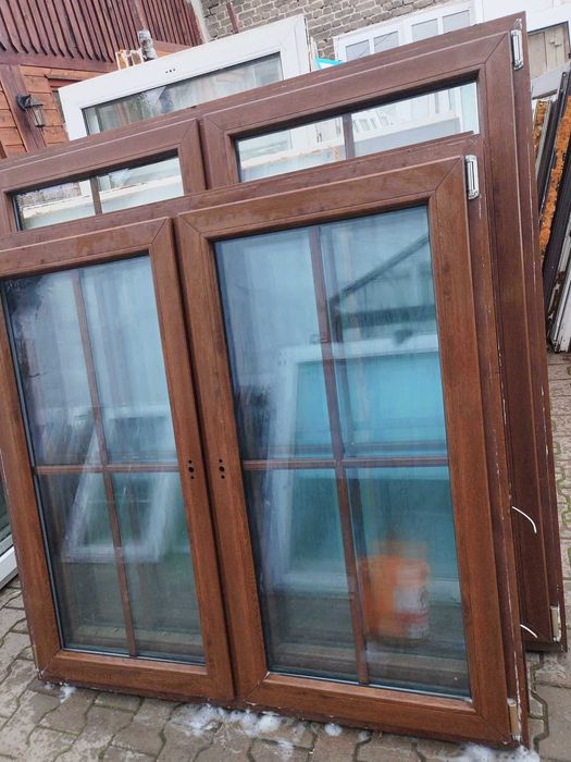 Okna brązowe pcv komplety na domy . Największy wybór w Polsce