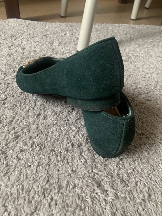 Туфли р 38 натуральный замш