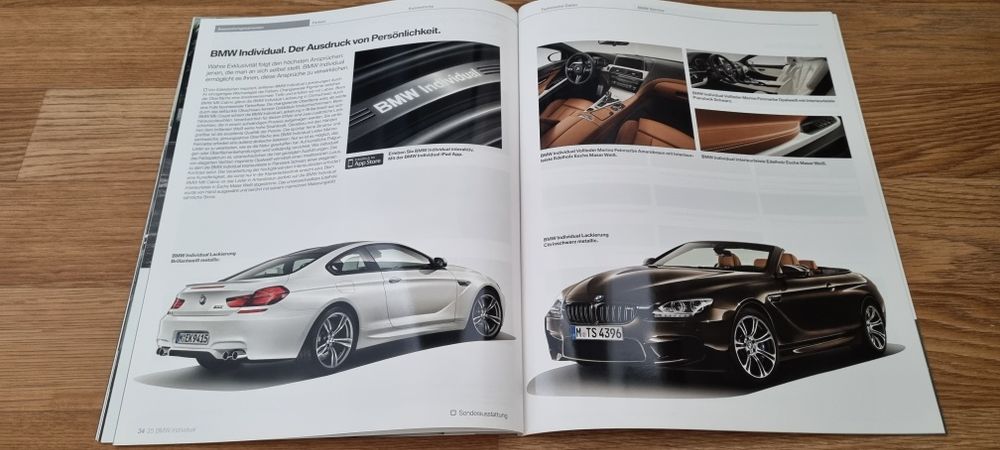 2014 Prospekt BMW M6 Coupe/ Cabriolet na innej Hummer