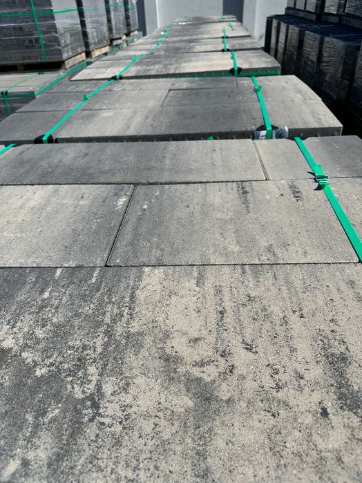 Kostka brukowa-Płyty betonowe Novator gr 8 cm Carbon
