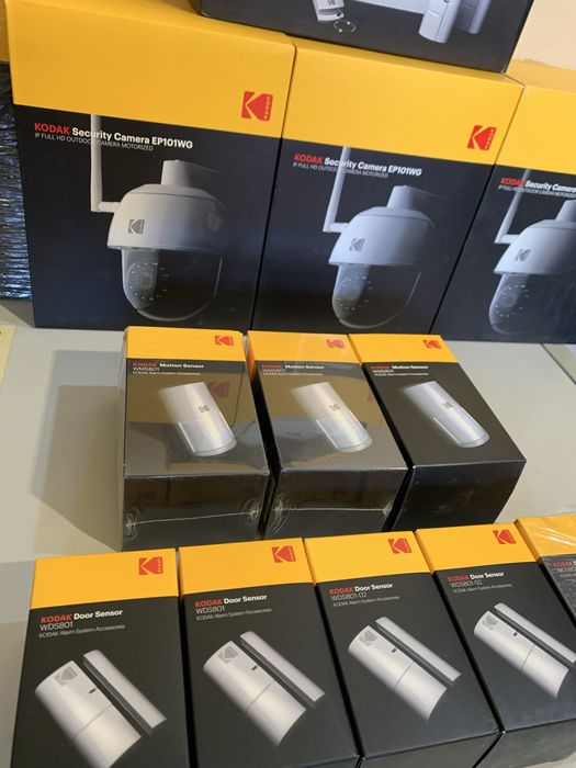 Sistema Inteligente de Alarme + Videovigilância KODAK PRO | Completo S/ Mensalidades (Como Novo)
