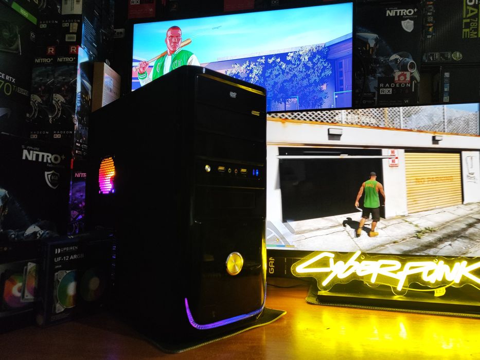 видеокарта 8 гб.Игровой системный блок,пк,компьютер rx 470,intel i5