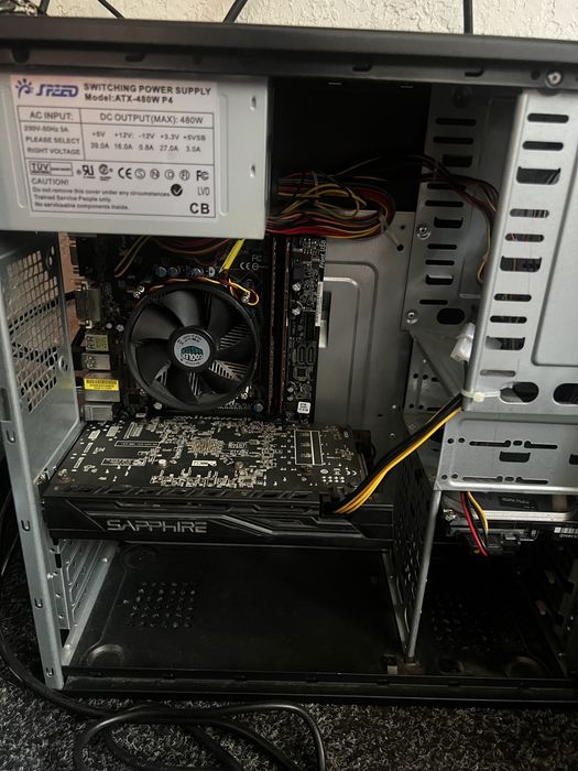 Продам пк i5,rx470 4gb 8 озу