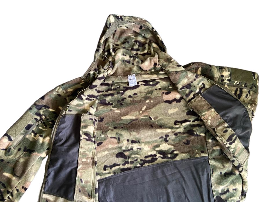 Флісова кофта 300г/м2 з капюшоном мультикам.Фліска чоловіча , флисовая куртка, флиска