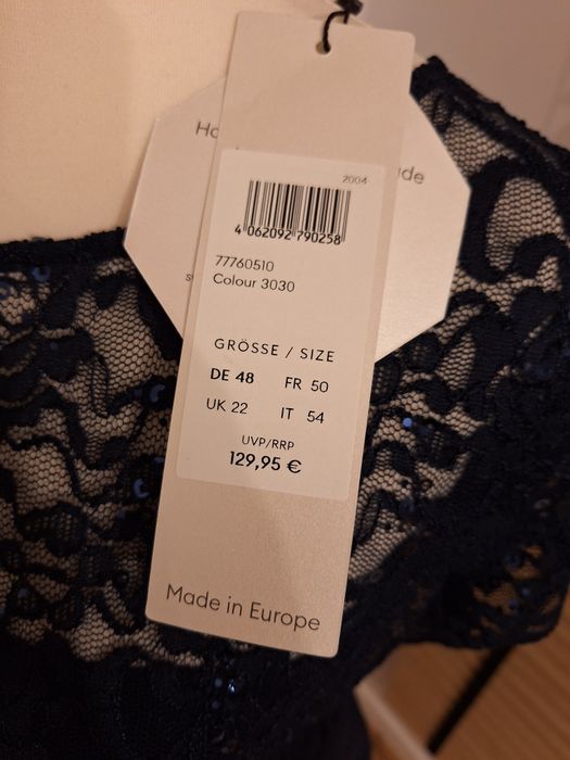 Swing, damska sukienka koktajlowa, r. 4XL/5XL