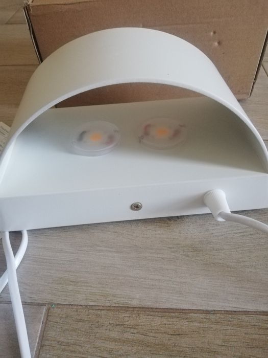 Kilknet ścienny LED Aluminium 20x10x12cm.