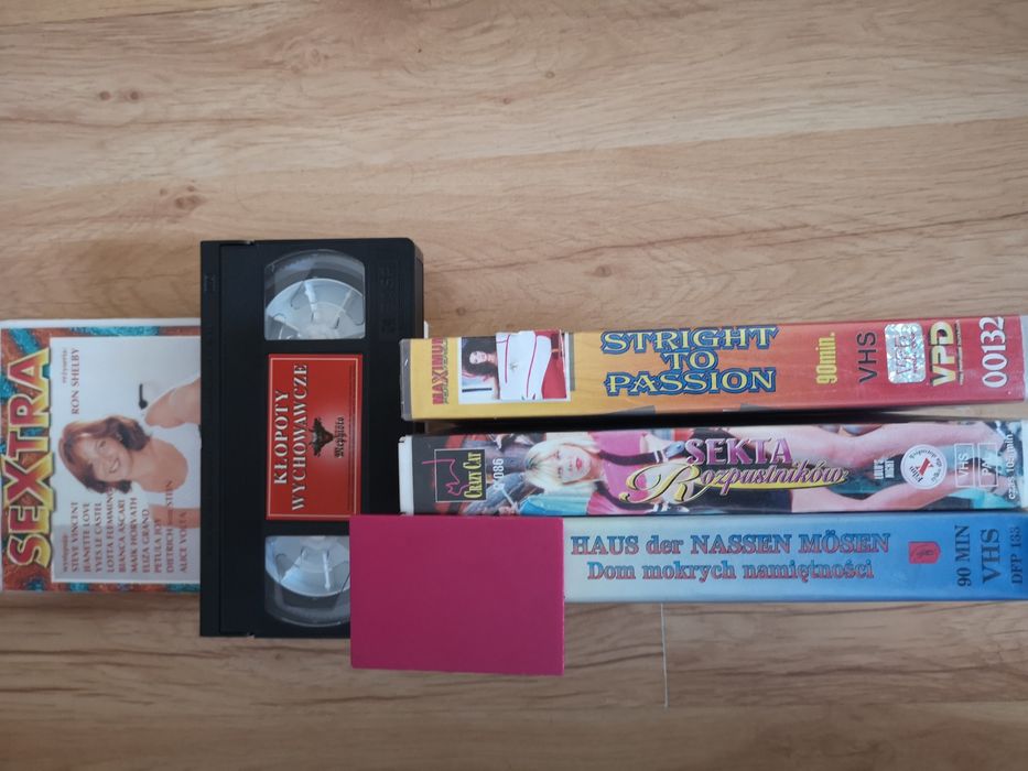 Kasety xxx vhs oryginalne dla dorosłych
