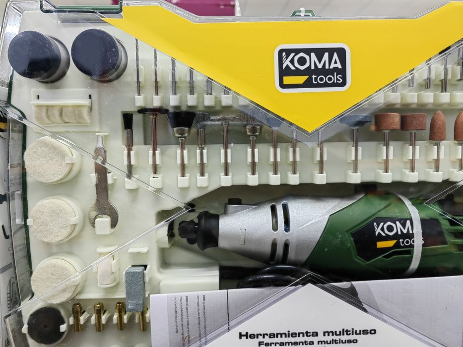 Koma Giratória Rotativa Multifunções 190pcs 170w