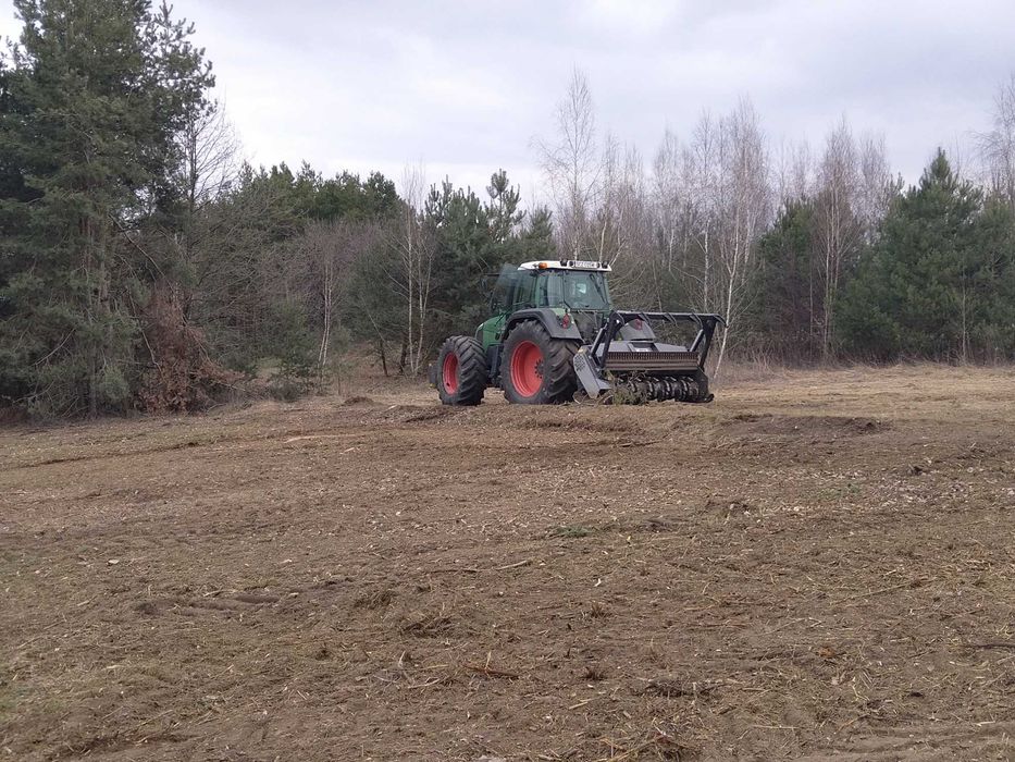 Mulczowanie Wycinka Mulczer leśny Wgłębny Karczowanie Czyszczenie