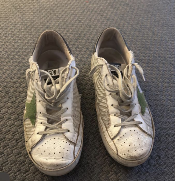 Golden Goose Superstar Estrela Verde, 44