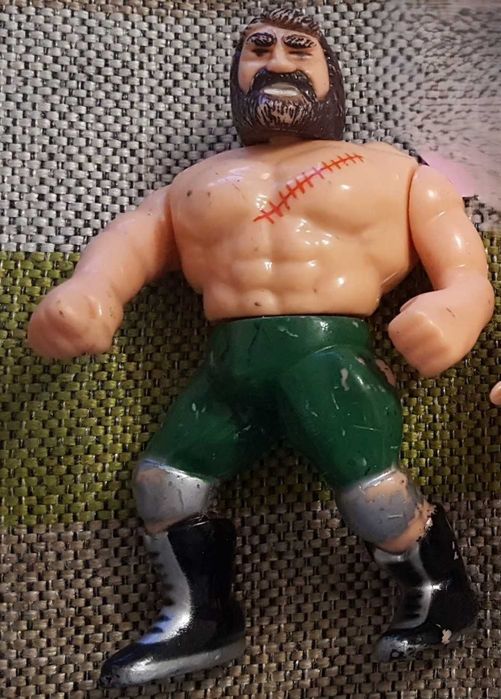 WWF Wrestking Wrestlemania  - Duas RARAS Figuras não originais Anos 80